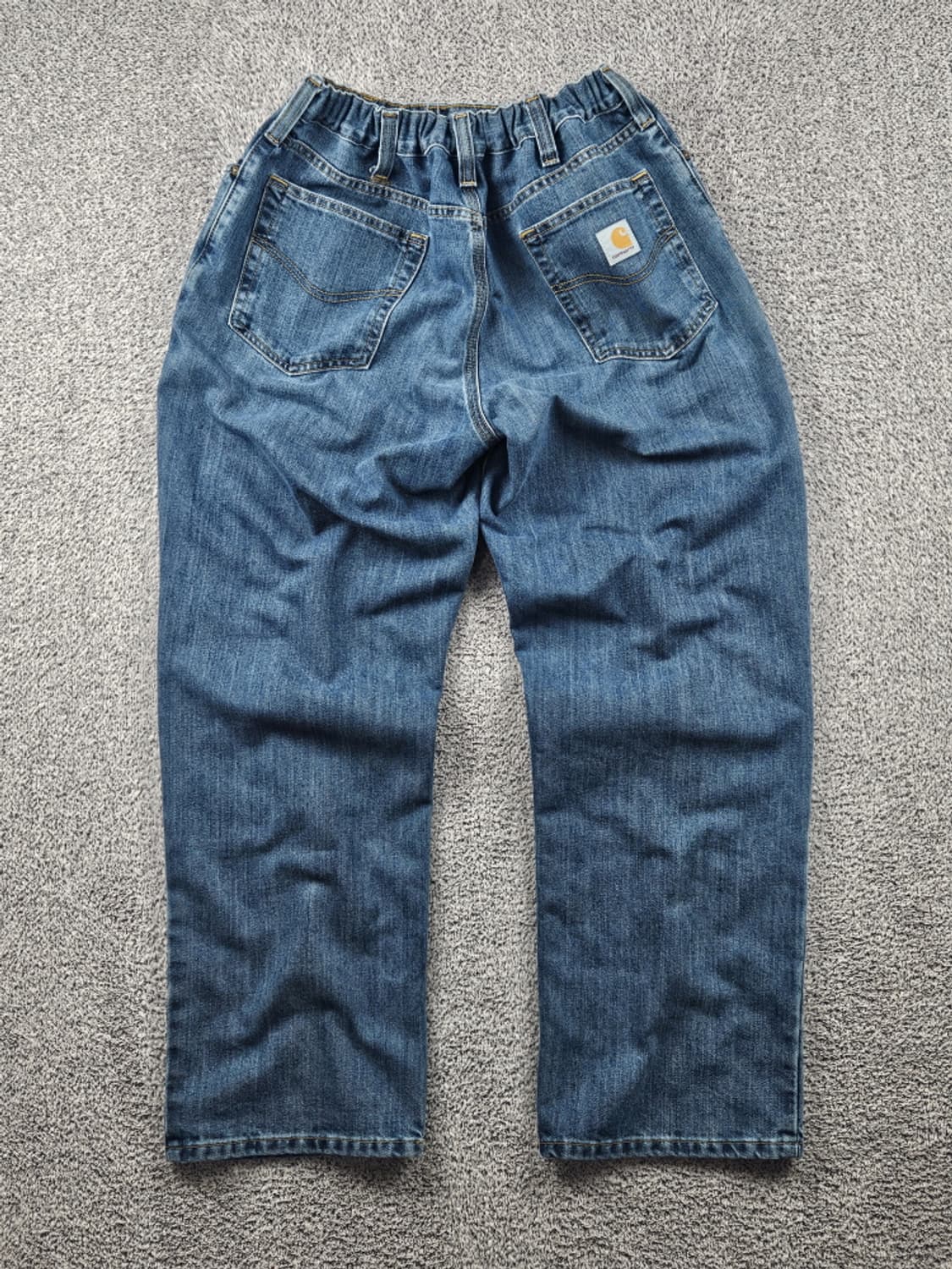 칼하트 밴딩 니패치드 커스텀 데님 팬츠 ( 40X30 ) / 10636 상품이미지4