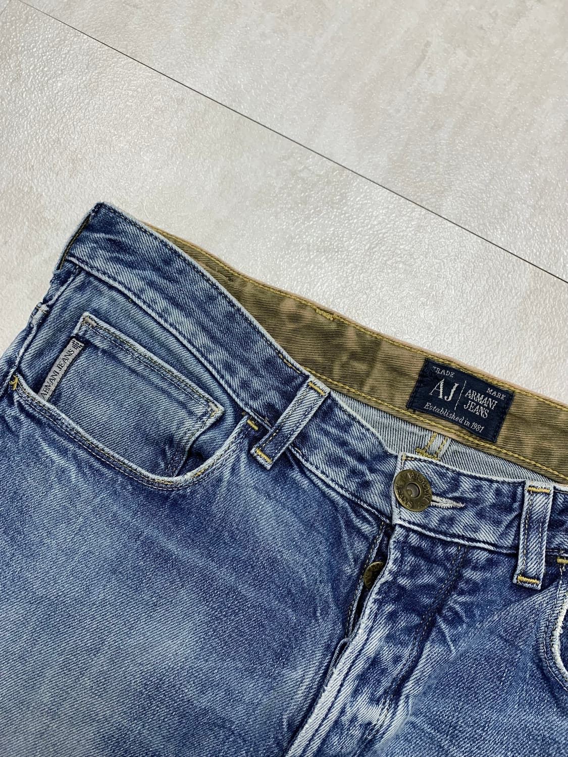 아르마니 익스페인지 진스 데님팬츠 #168 상품이미지4
