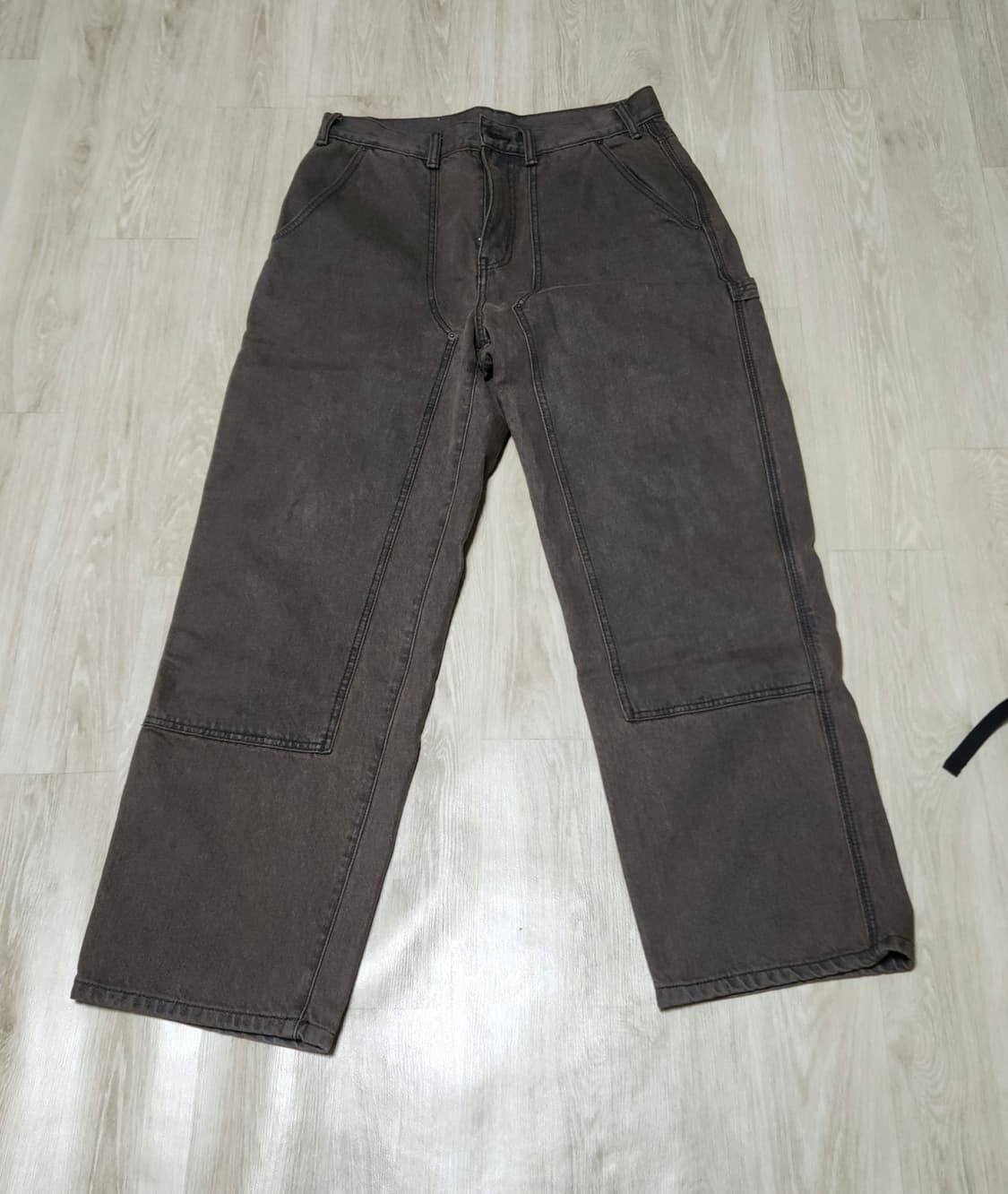 [M] 디스이즈네버댓 데님 카펜터 팬츠 브라운 상품이미지1