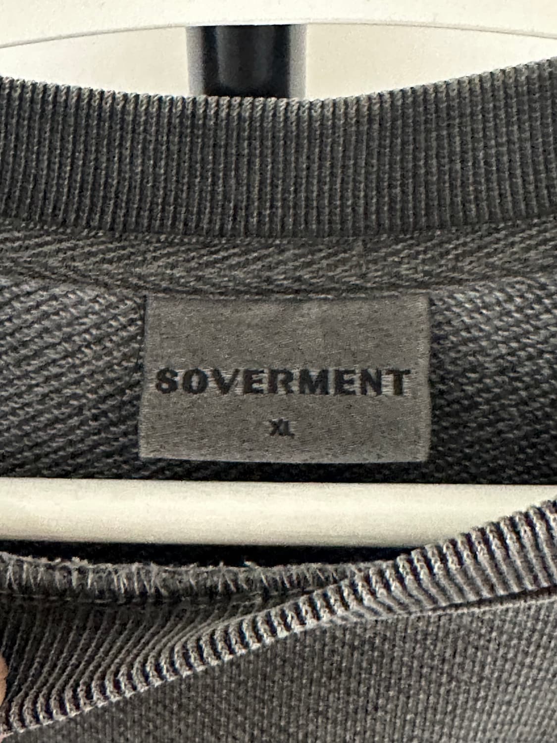 [택포] SOVERMENT 워싱 후드집업 + 맨투맨 + 조거팬츠 세트 X 상품이미지3