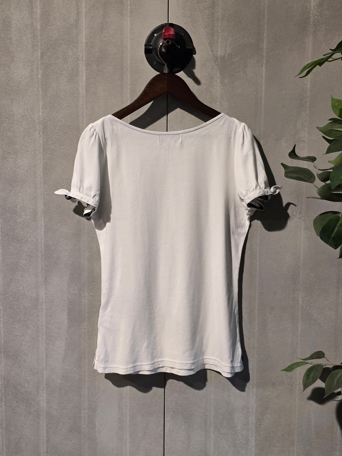 BURBERRY  블루라벨 체크 리본 포인트 탑 상품이미지8