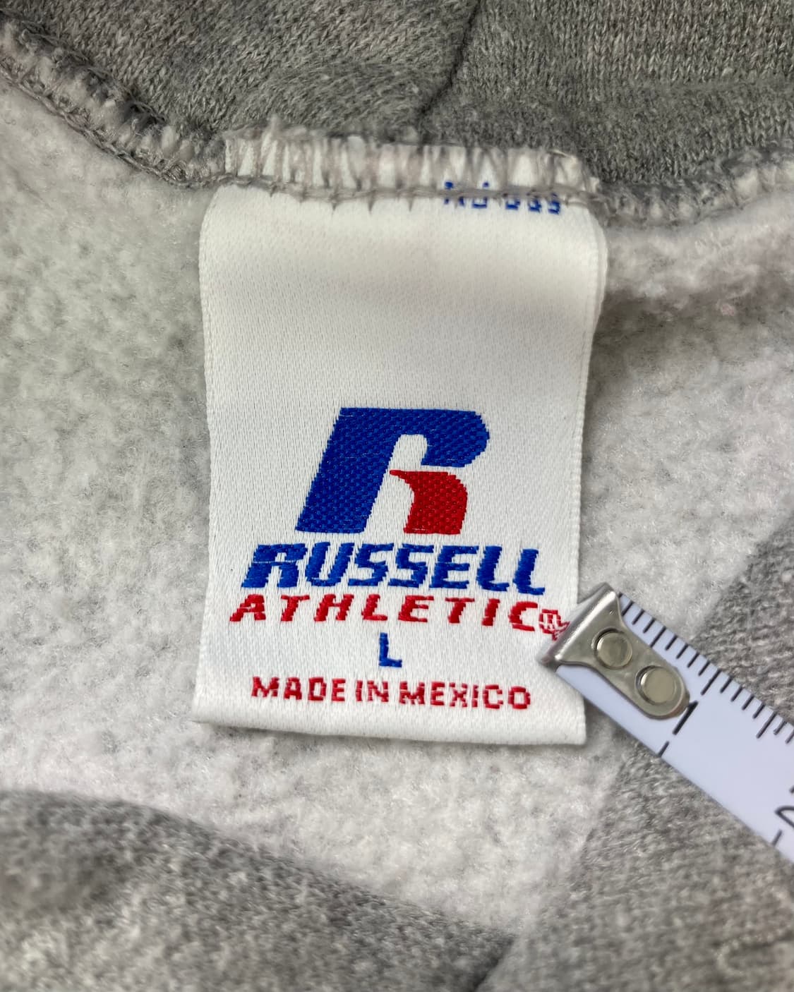90s Russell Hoodie (heather grey) 상품이미지3