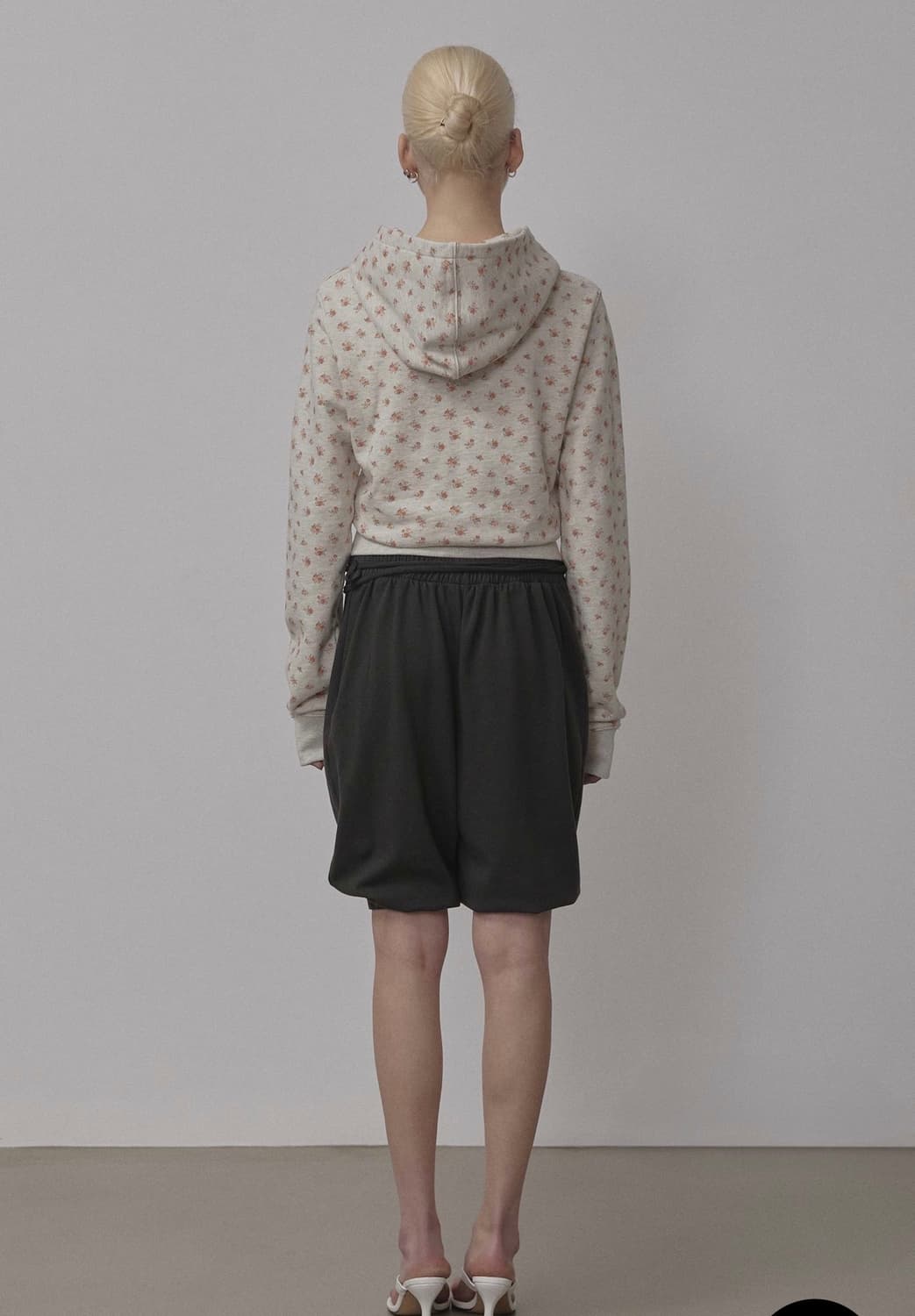 스컬프터 후드집업 꽃무늬 상품이미지3