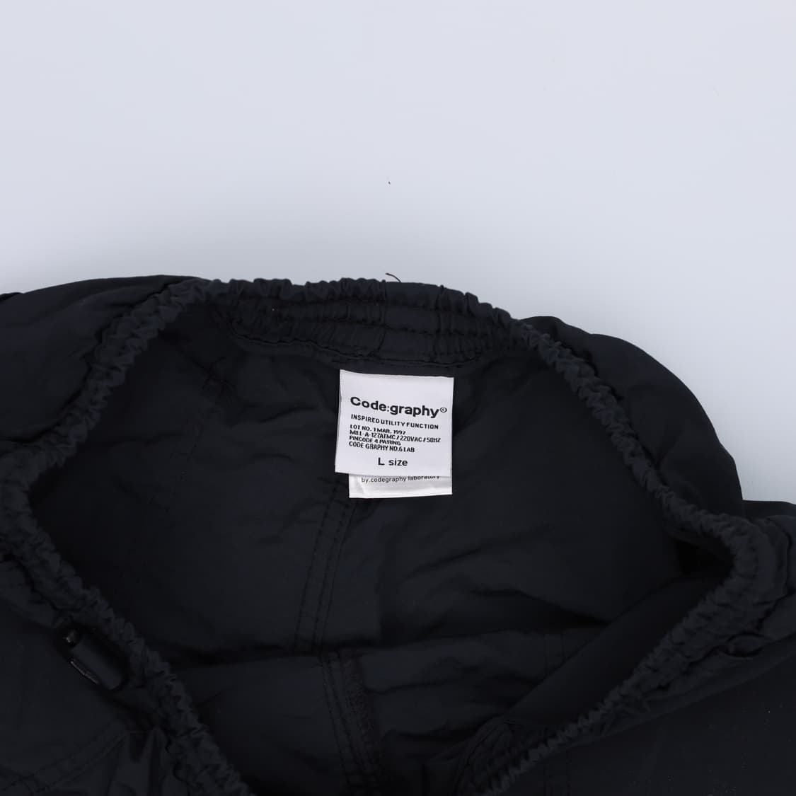 L 코드그라피 우븐 쇼츠 0225H1 상품이미지3