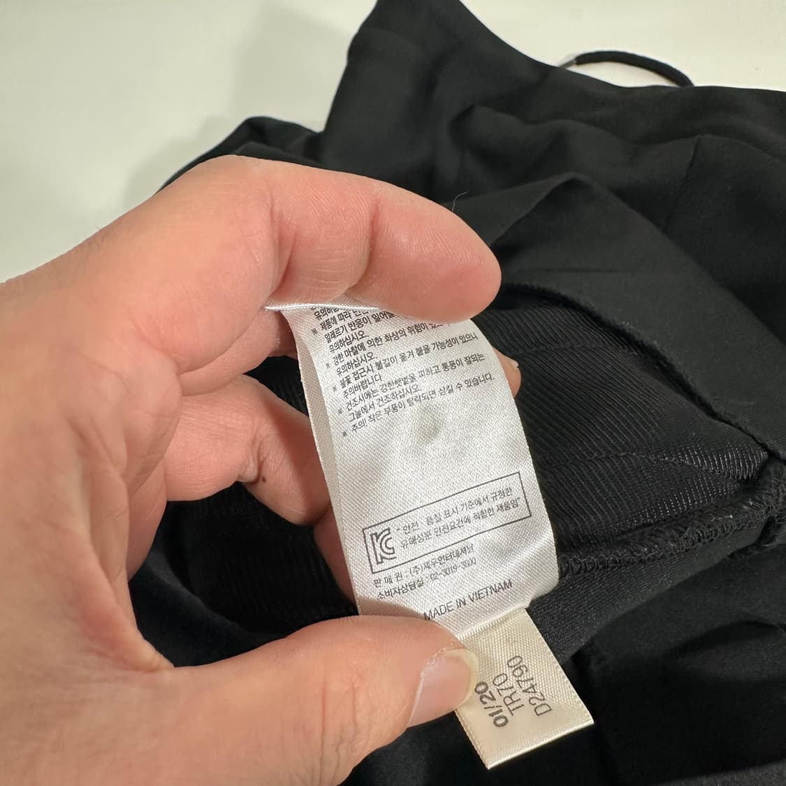 M 아디다스 블랙 어깨로고 폴리 트레이닝 후드집업 상품이미지7