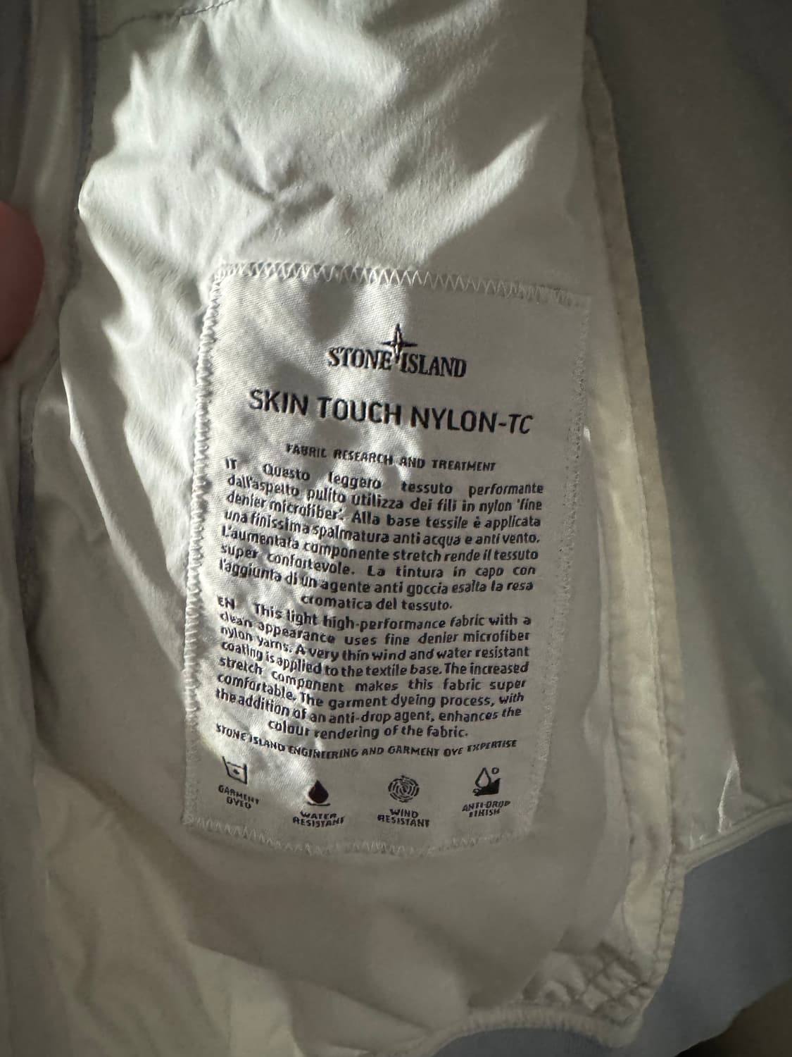 스톤아일랜드 스킨터치 자켓 L 상품이미지3