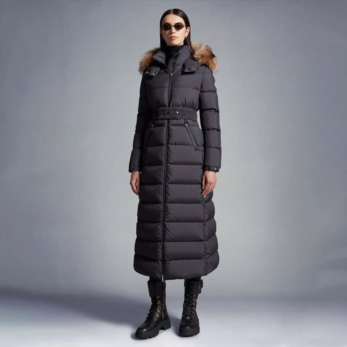 몽클레어 허드슨 여성 롱패딩 23fw 3(55-66) 새상품 상품이미지7