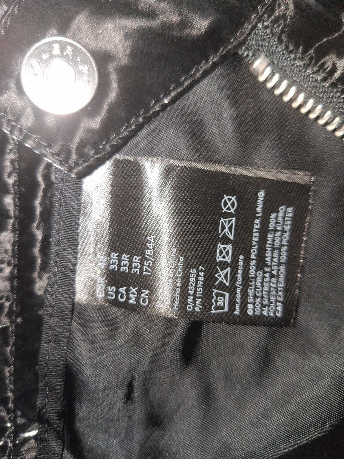 HnM and Muguler collaboration pants 상품이미지3