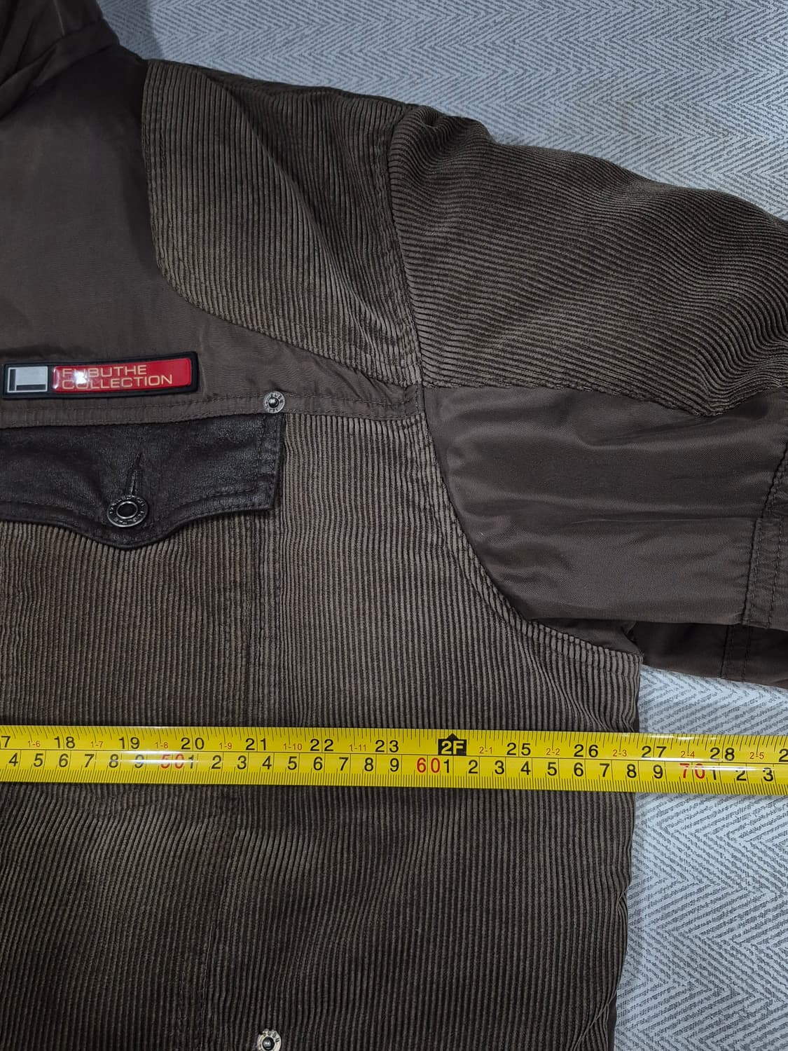 후부 코듀로이 다운 패딩 점퍼 남성 105사이즈 상품이미지8
