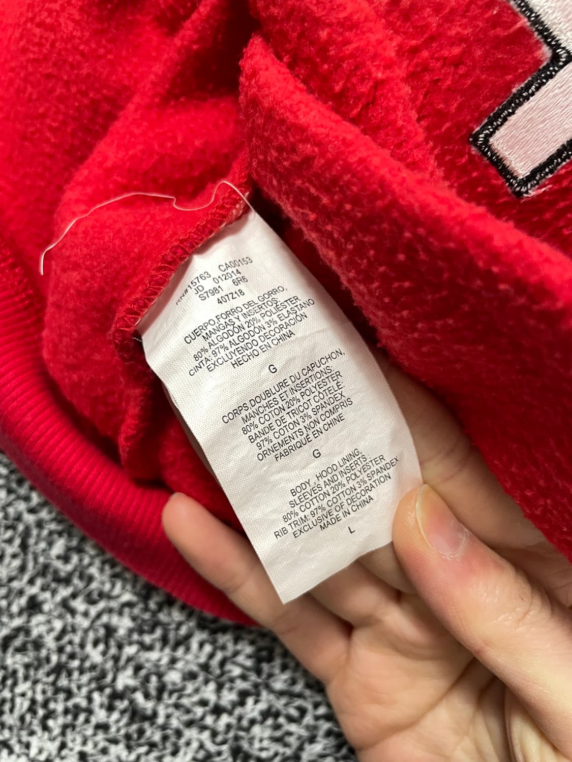 빈티지9. 챔피온 X 슈프림 콜라보 컬러블록 후드 티셔츠 후드티 스웻 상품이미지4