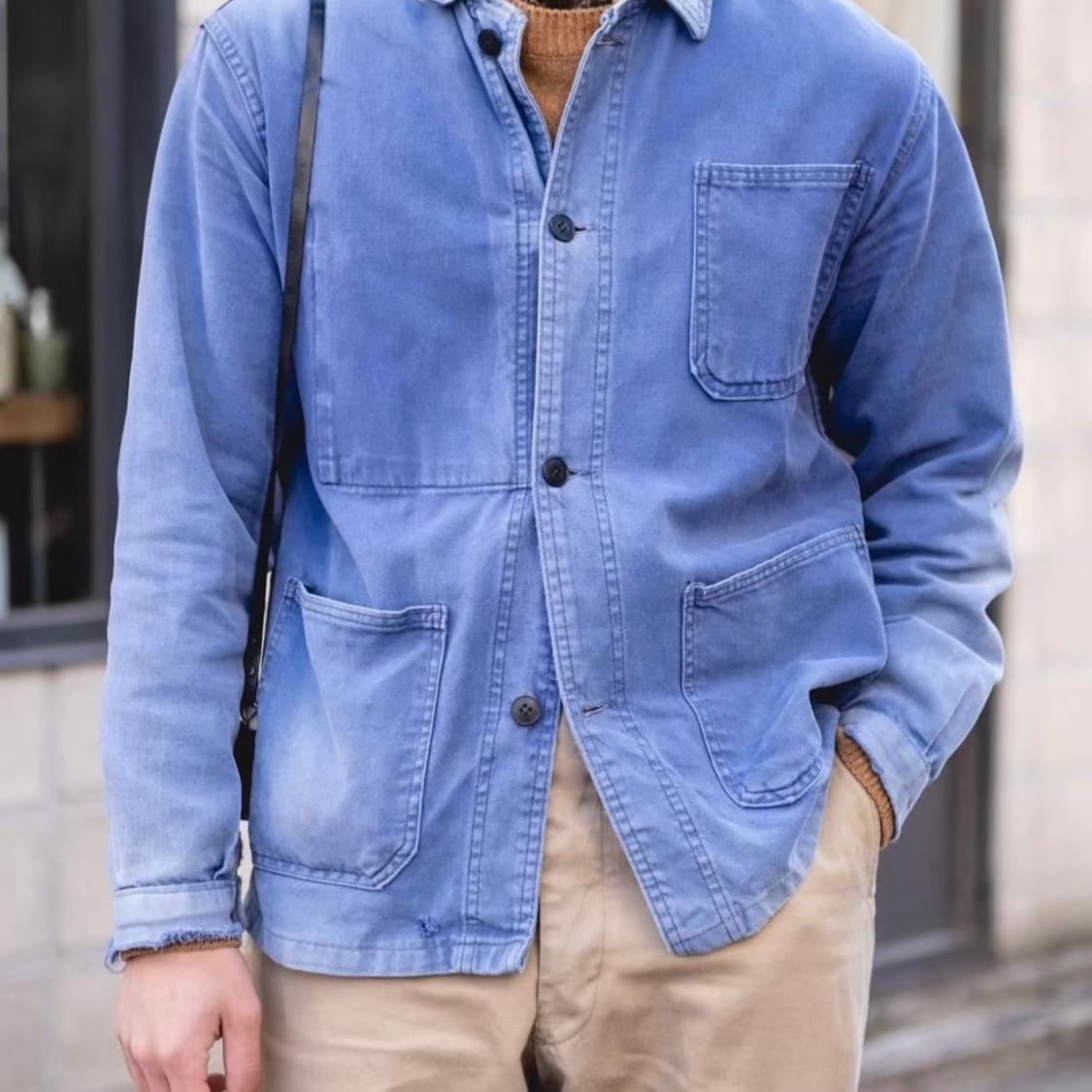 50s-60s 프렌치 워크자켓 (프랑스군 공발 오리지널) 상품이미지8