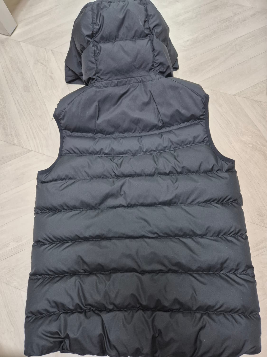 정품 나이키 키즈 패딩 조끼 성인44정도 상품이미지5