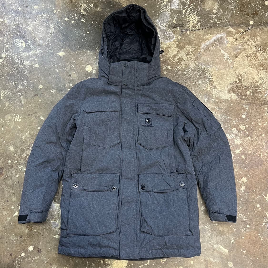 100) 블랙야크 덕다운 패딩점퍼 오리털 패딩 상품이미지1