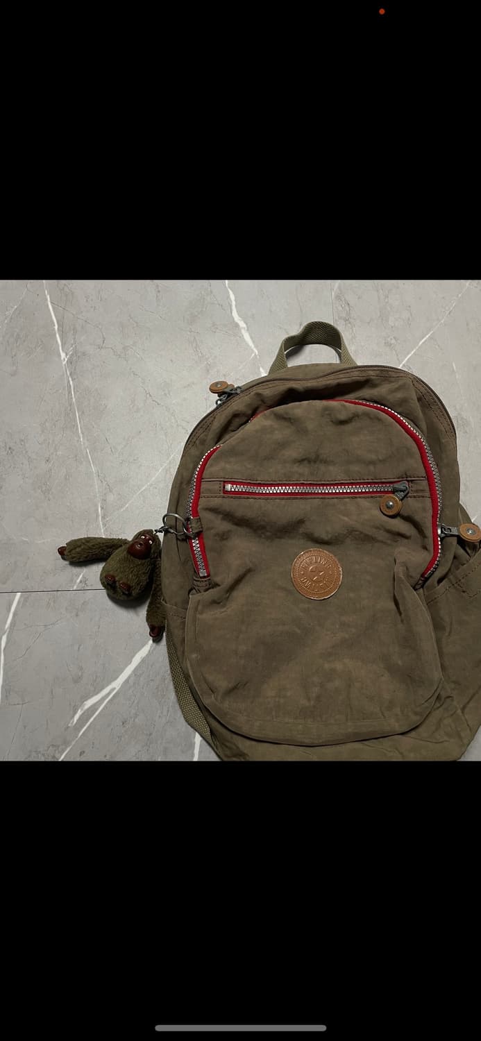 팔로워 특가 키플링 브라운 카키 고릴라 키링 미니 백팩 가방 상품이미지6