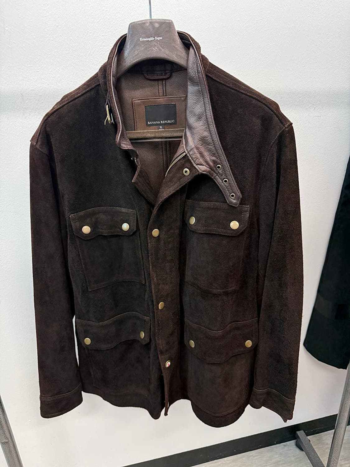 110-115) 바나나리퍼블릭 신형 스웨이드 필드자켓  상품이미지2