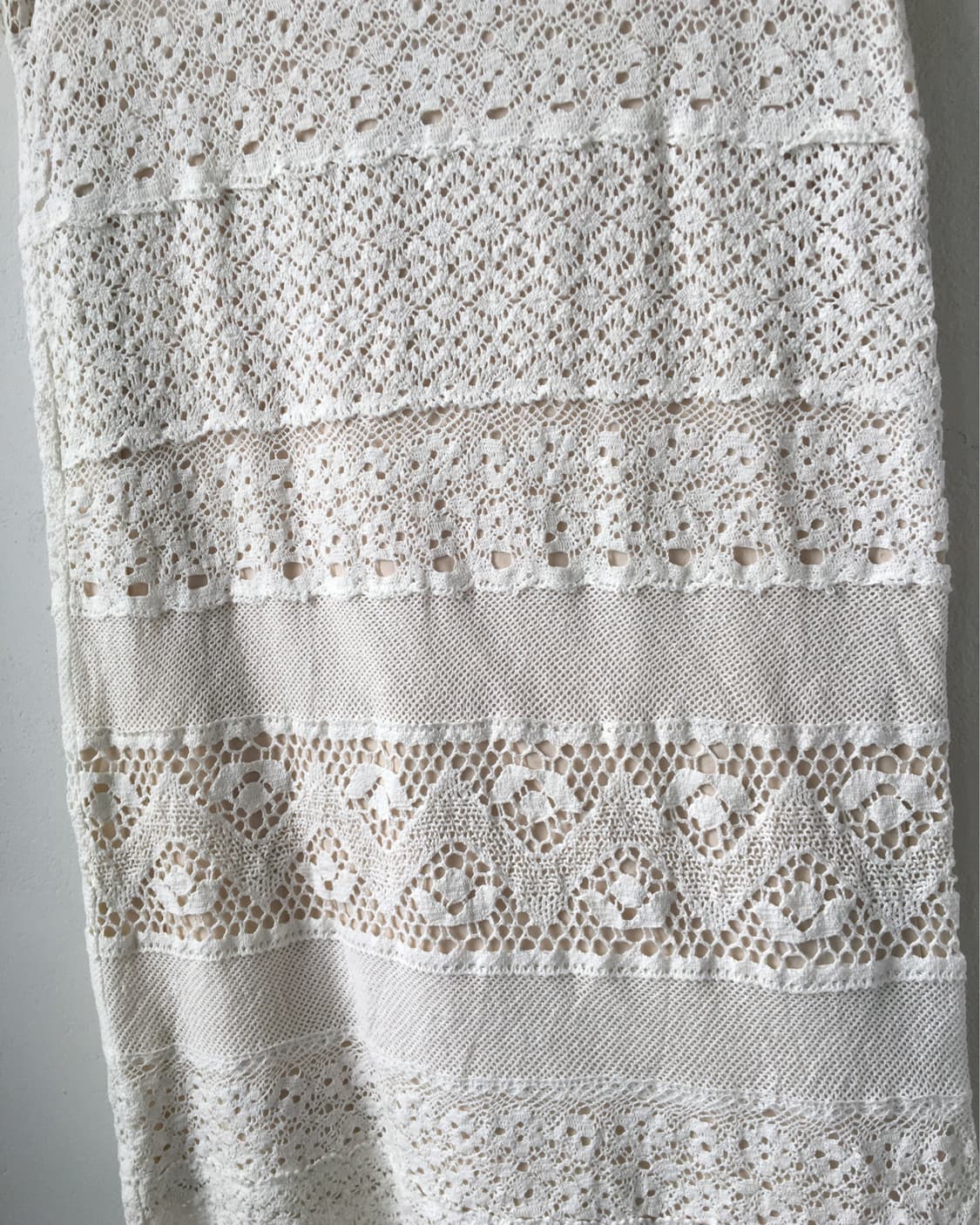 Filet pattern mixed onepiece 상품이미지6
