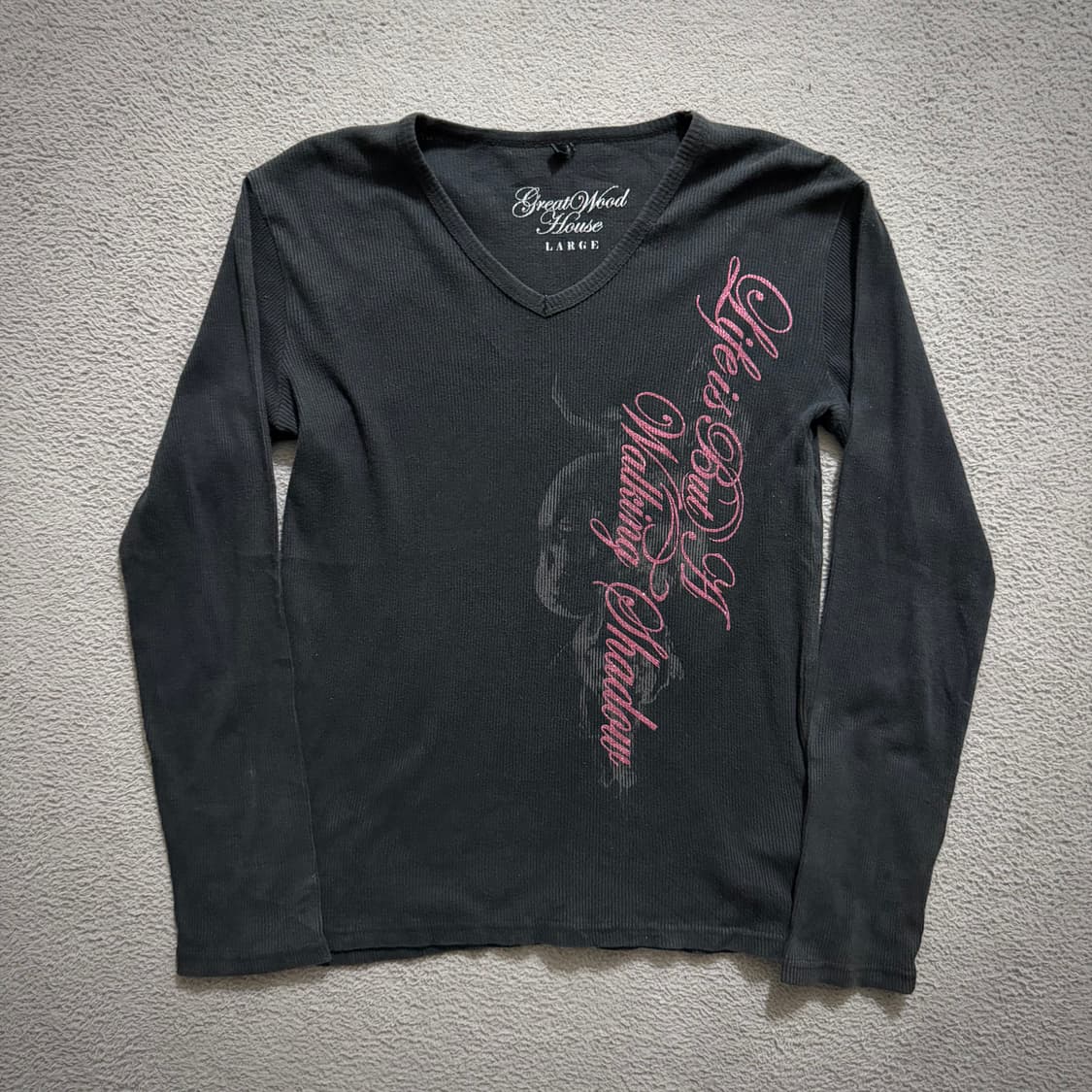 Y2k lettering long sleeve 상품이미지1