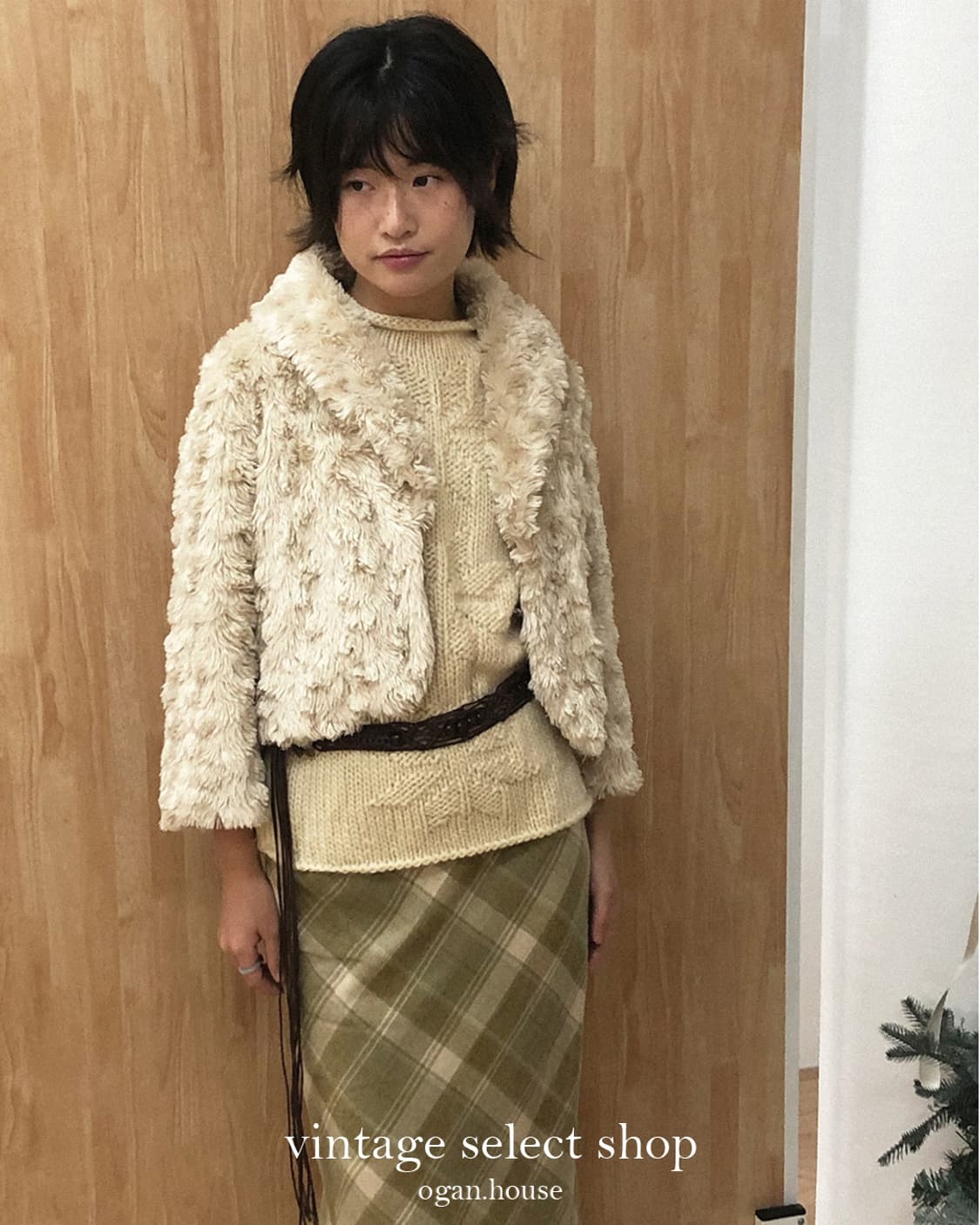 vintage puppy eco fur jacket 상품이미지3