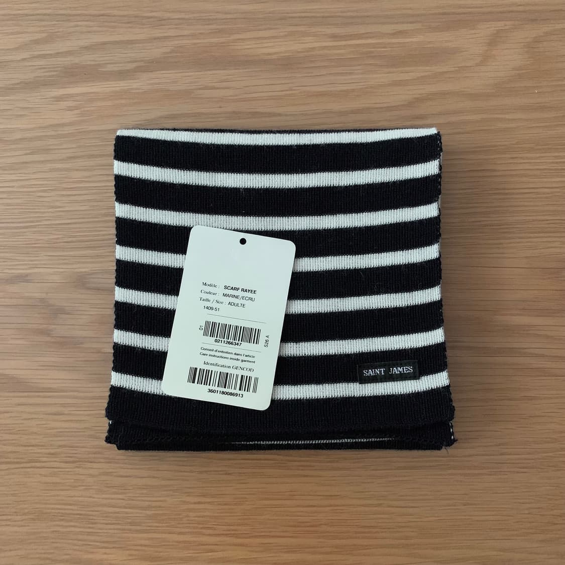 세인트제임스 스트라이프 머플러 RAYEE 상품이미지1