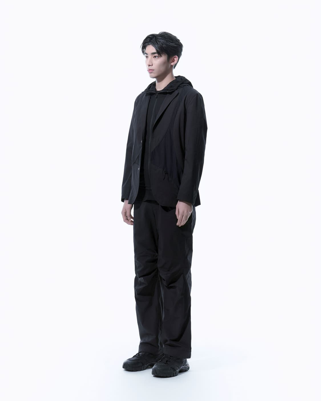 산산기어 MESH BLAZER [BLACK] 상품이미지5