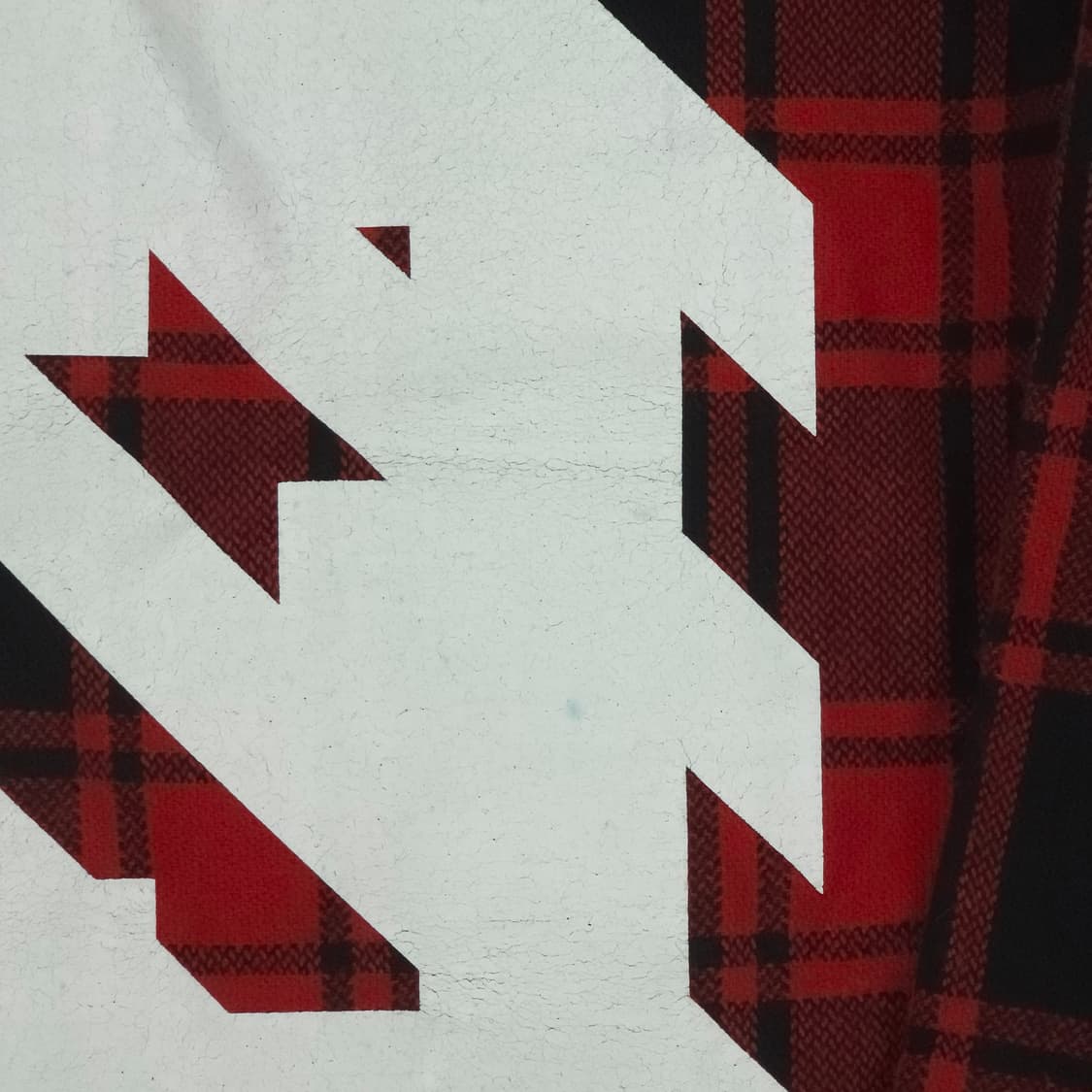 [XS] 오프화이트 오버핏 플란넬 체크셔츠 상품이미지9