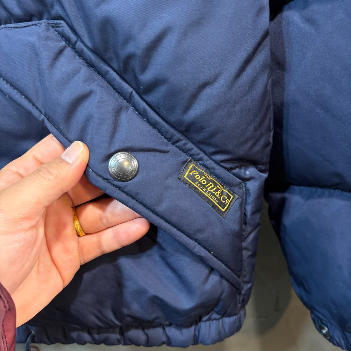 [M] POLO 폴로 랄프로렌 네이비 패딩 상품이미지4