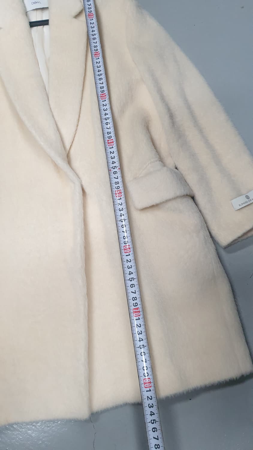 DEWL 아이보리 알파카 코트 M 상품이미지3
