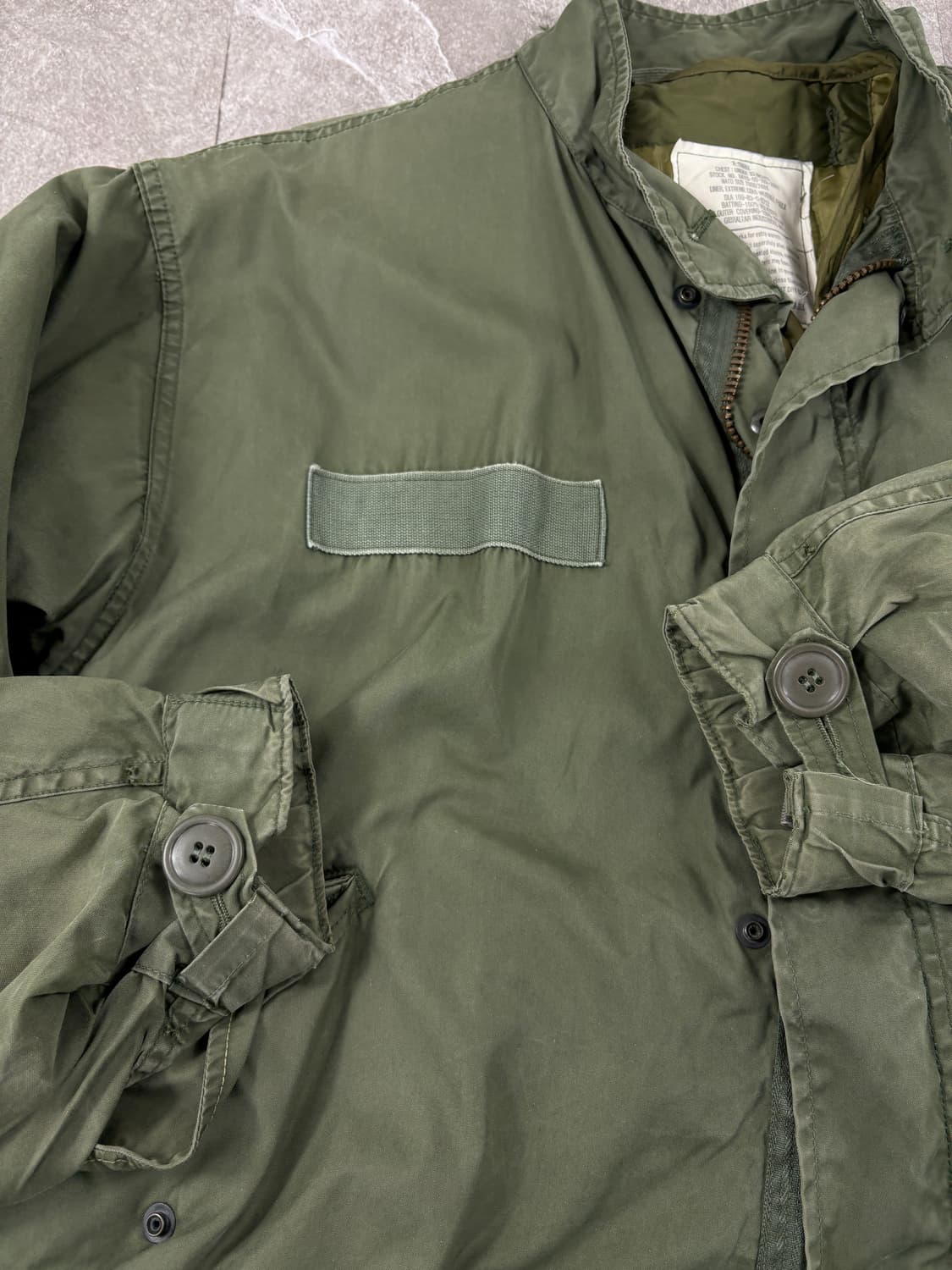 80‘s USARMY M65 Fishtail Parka   표기 상품이미지2