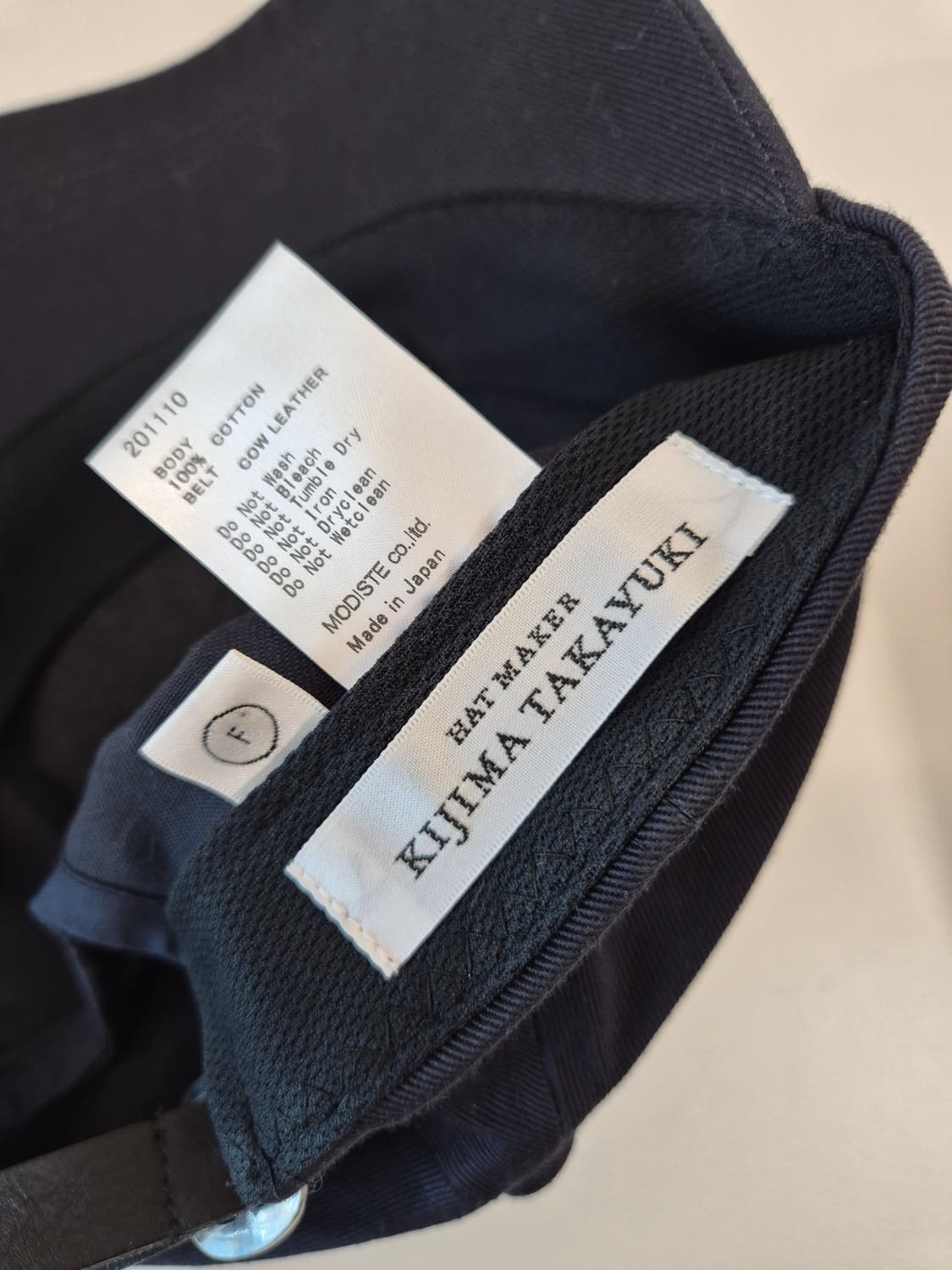 KIJIMA TAKAYUKI Twill Cotton Ball Cap 상품이미지7