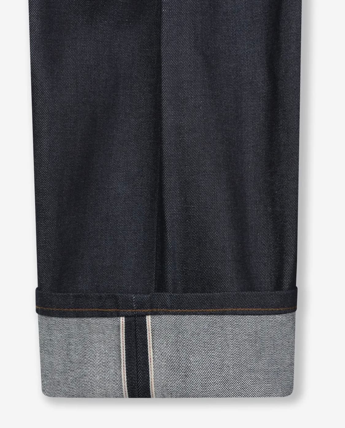 WIDE FIT TWO TUCK SELVAGE DENIM PANTS IN 상품이미지4