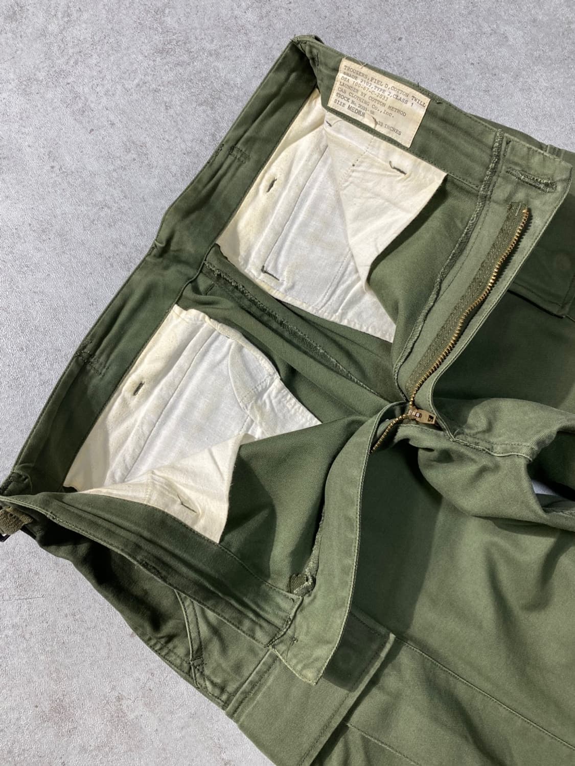 [M] CAB CLOTHING 캡클로딩 트윌코튼 밀리터리 필드 카고팬츠 상품이미지5
