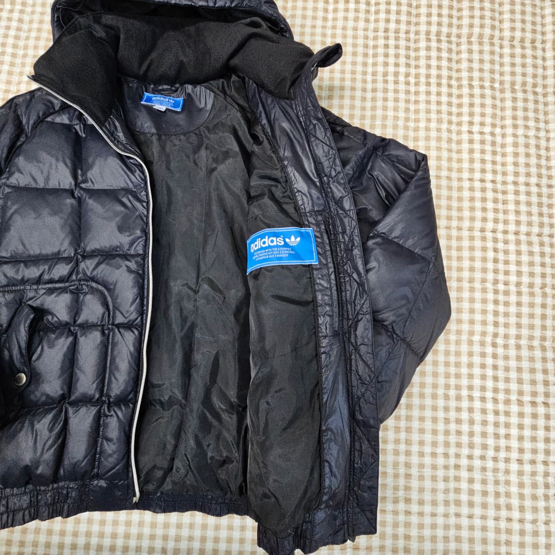 아디다스 거위털 패딩 후드집업 남자100 상품이미지5