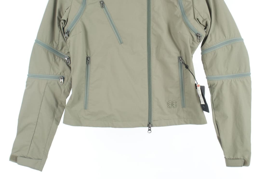 코오롱 스포츠 미사용품 폴리 나일론 집업/ 테크웨어 크럽 자켓 상품이미지4