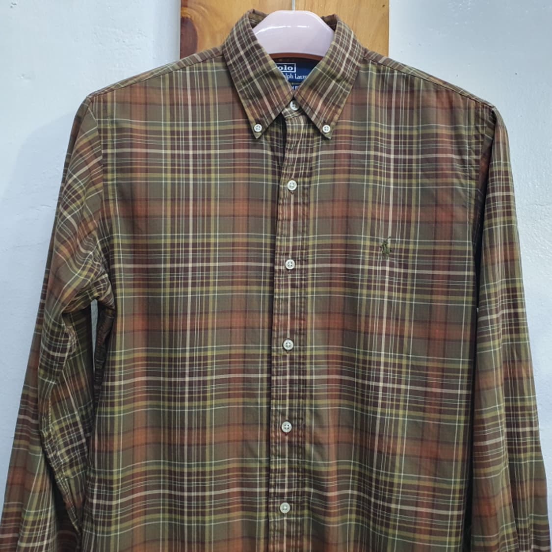 폴로 랄프로렌 긴팔 체크셔츠(95) 상품이미지2