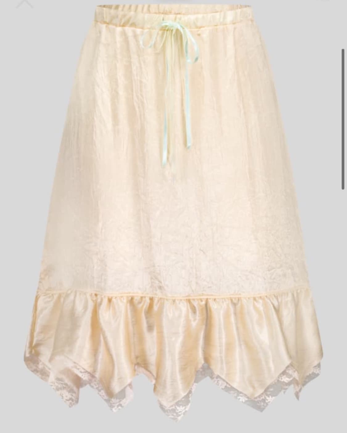 샵페어리 피치 미디 스커트  상품이미지1