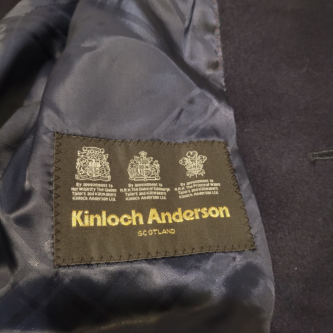 킨록앤더슨 캐시미어 2버튼 코트 105 상품이미지6