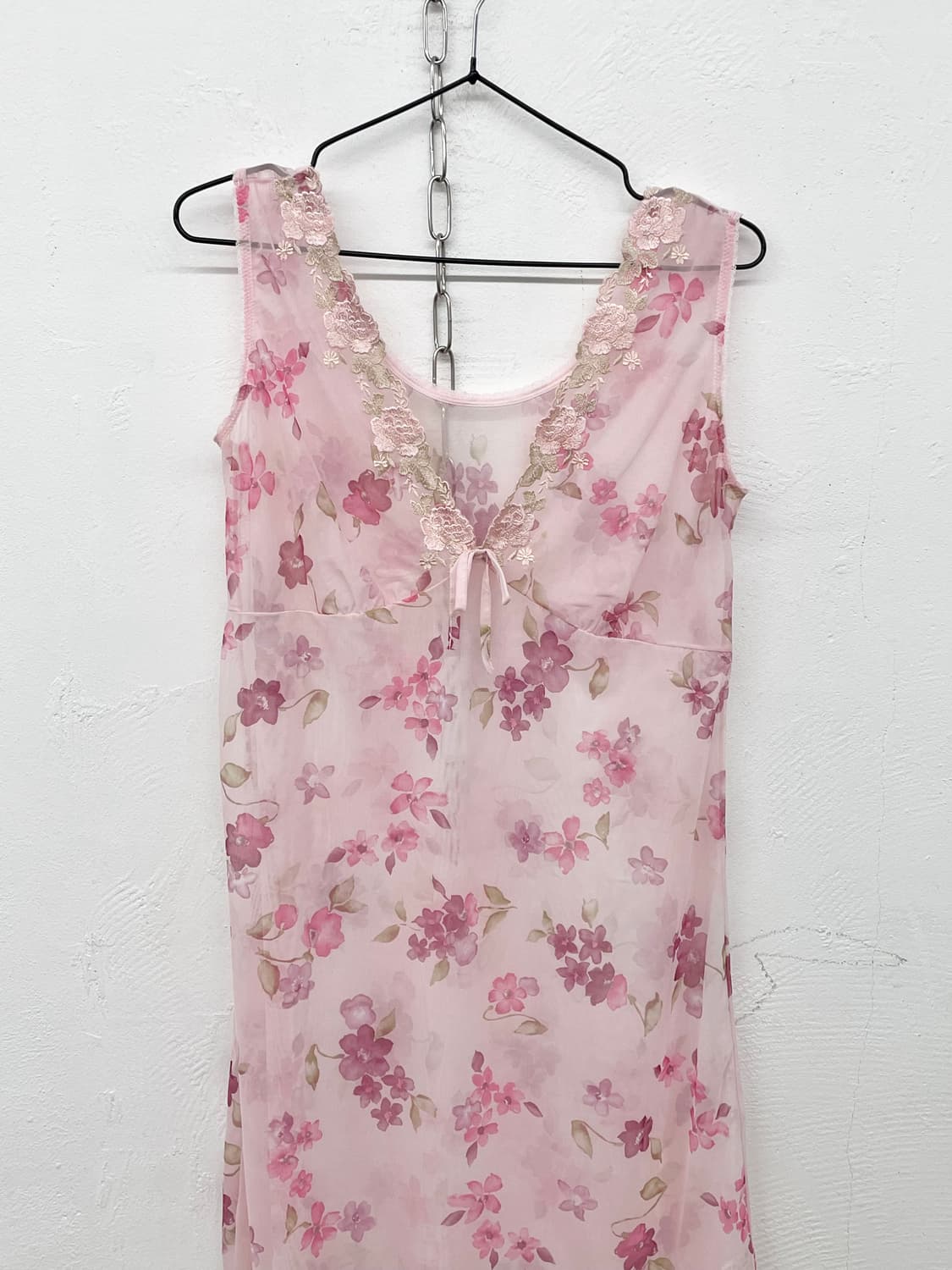 플로럴 메쉬 슬립 상품이미지5