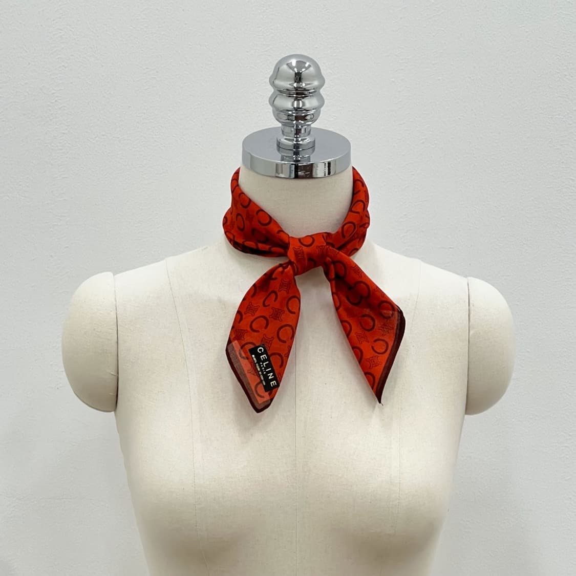 (새상품) celine / 셀린느 쁘띠스카프 손수건 상품이미지7