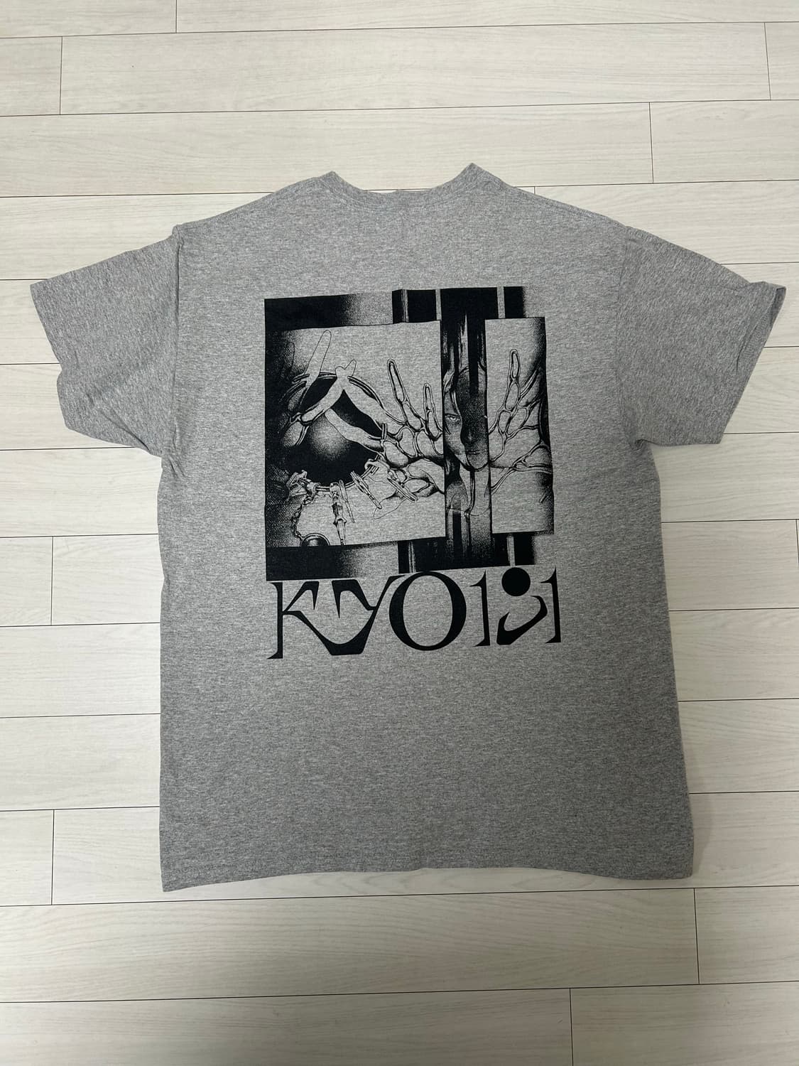 실리카겔 kyo181 반팔 그레이 2사이즈 상품이미지2