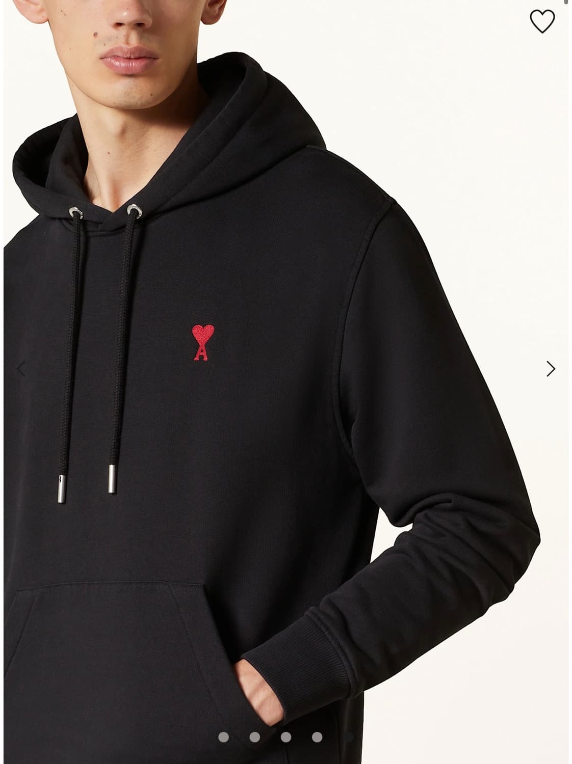 L/ 아미 드 꾀흐 오가닉 코튼 후드티 상품이미지3