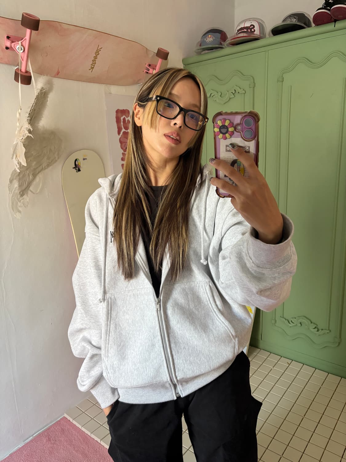 크롬히츠 안경 (블랙) 상품이미지6