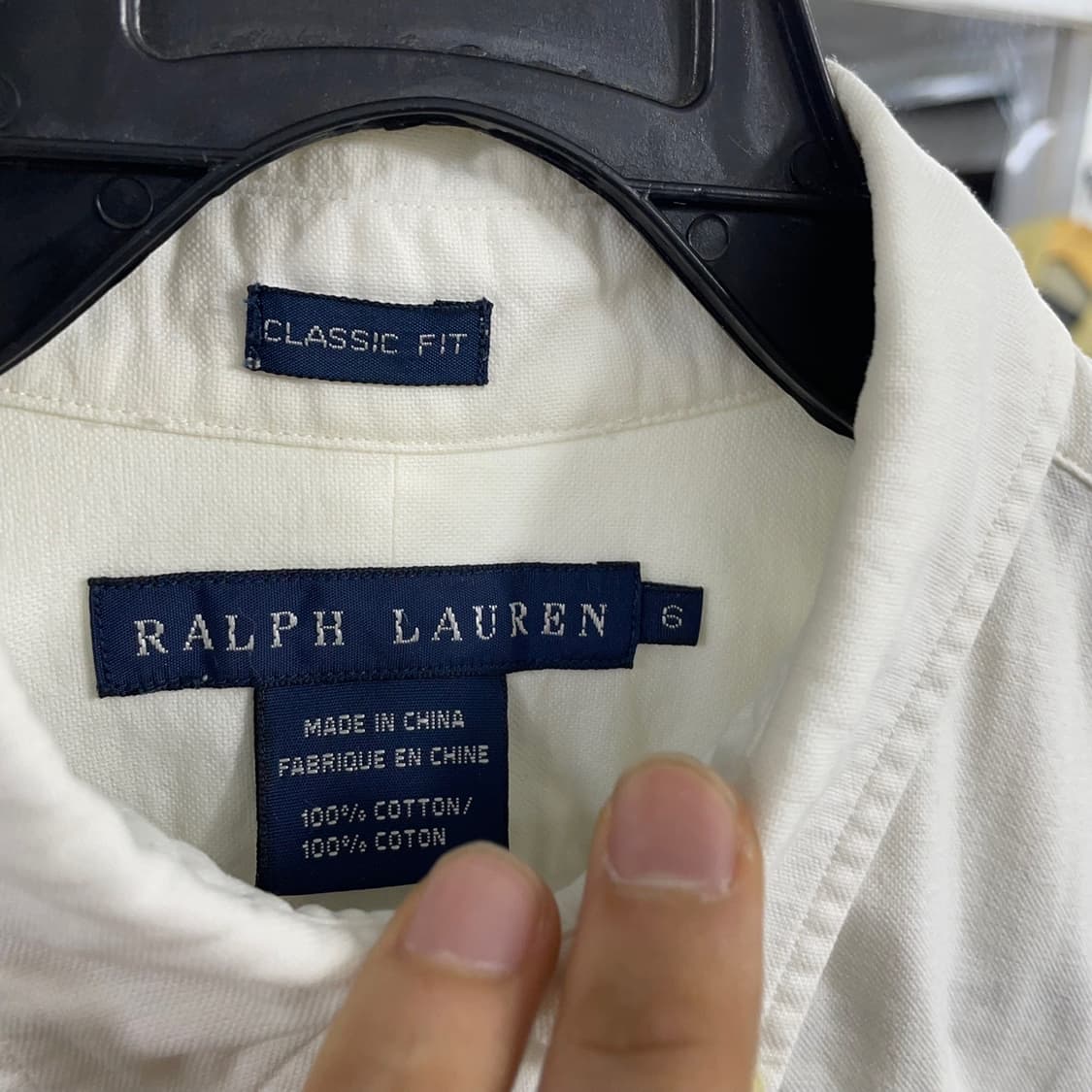 우먼 폴로 옥스포드 셔츠 상품이미지5