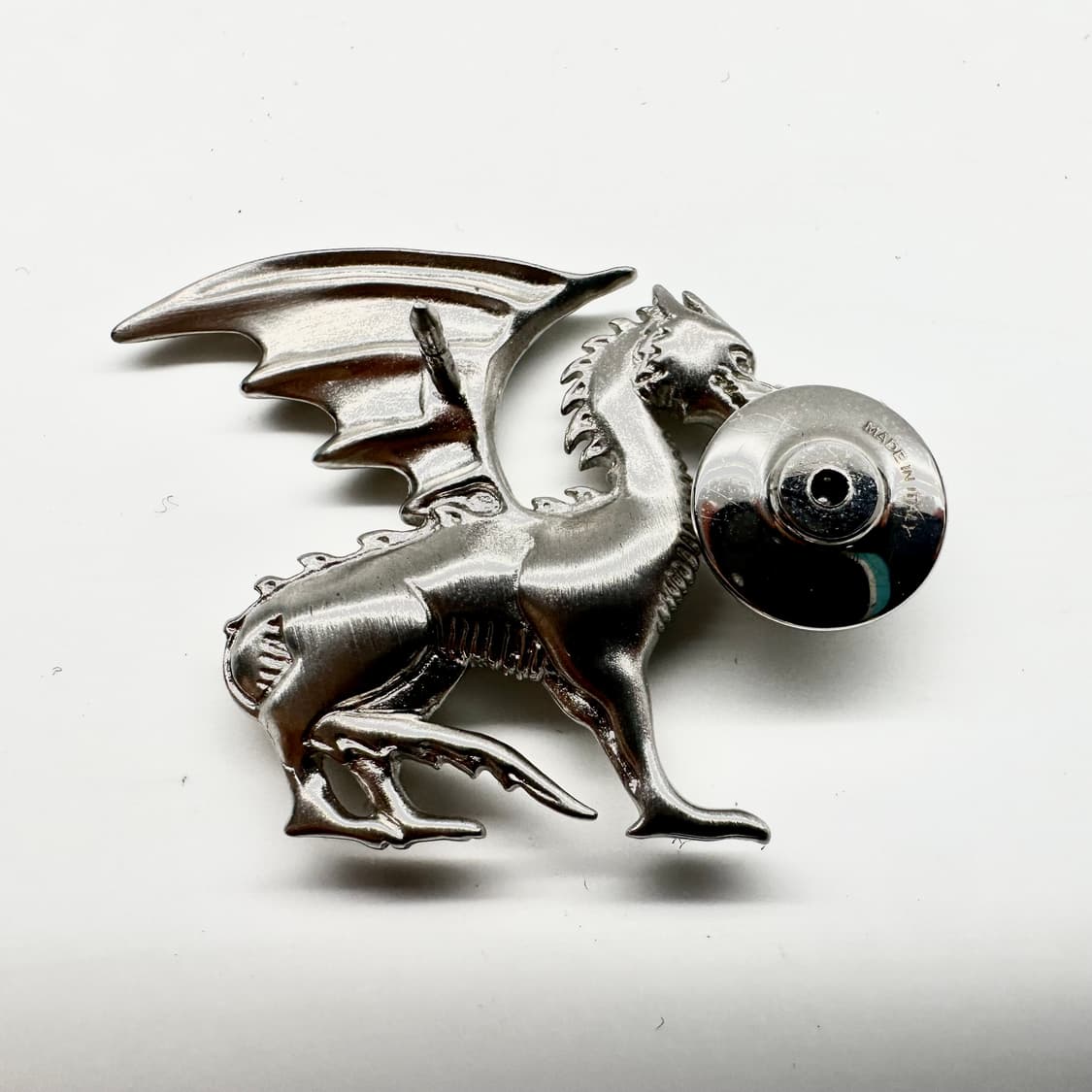 에르메스 드래곤 팔라듐 브로치 상품이미지5