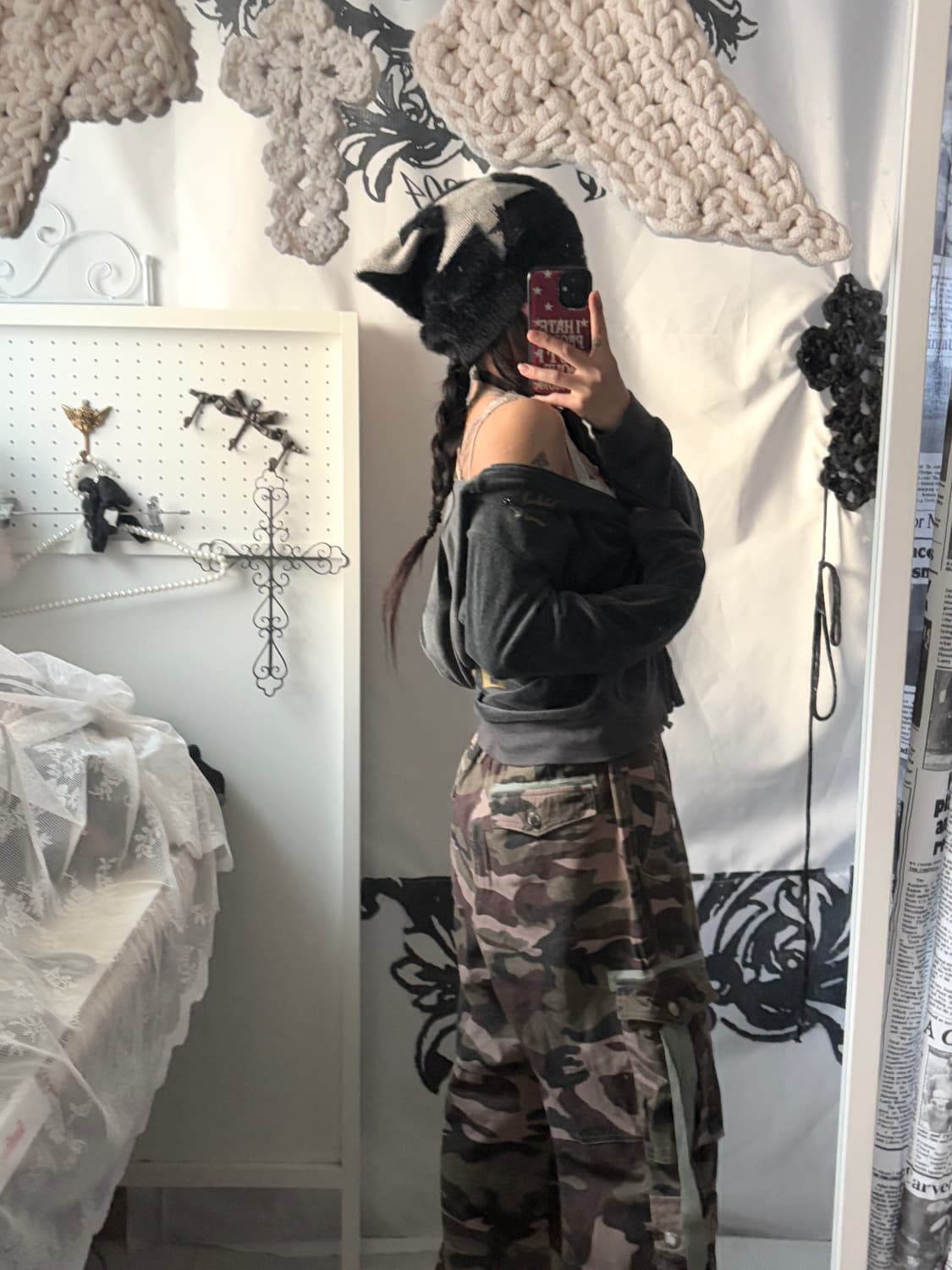 • Camo cargo pocket pants 상품이미지4