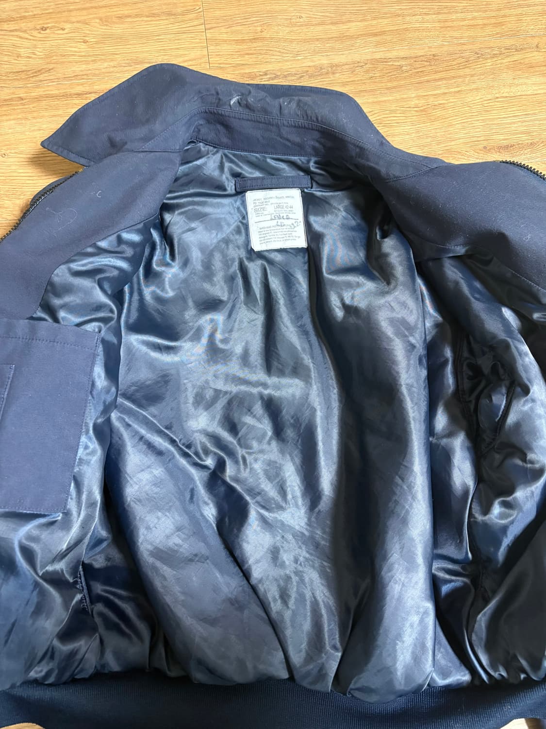 오리지널 밀리터리 폴리스 자켓 usn 콜드웨어 쉽보드 탱커자켓 상품이미지2