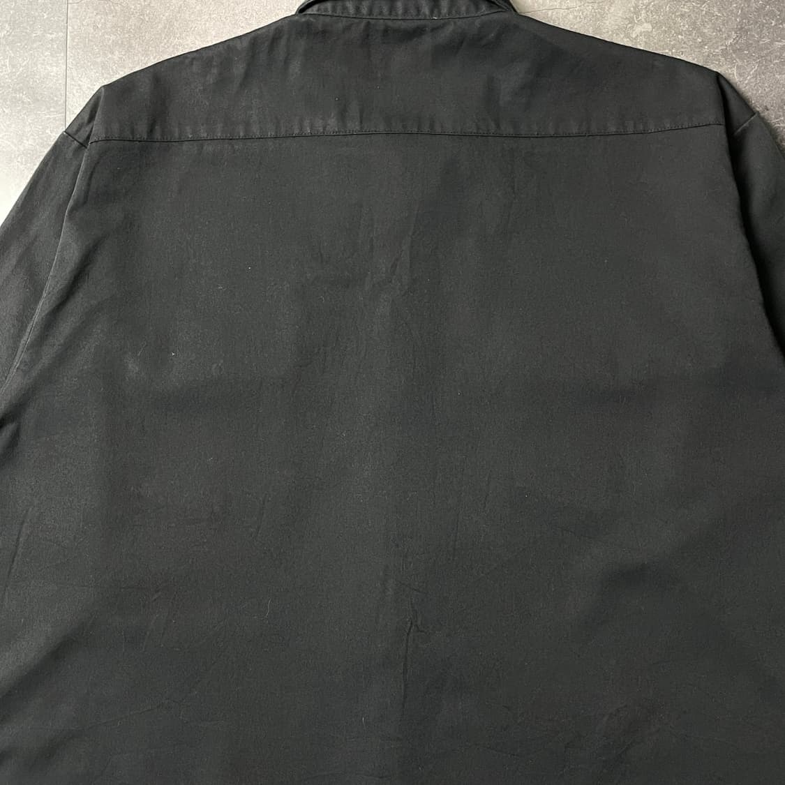 DICKIES 디키즈 빈티지 블랙 스냅버튼 워크 셔츠 A00815 상품이미지8