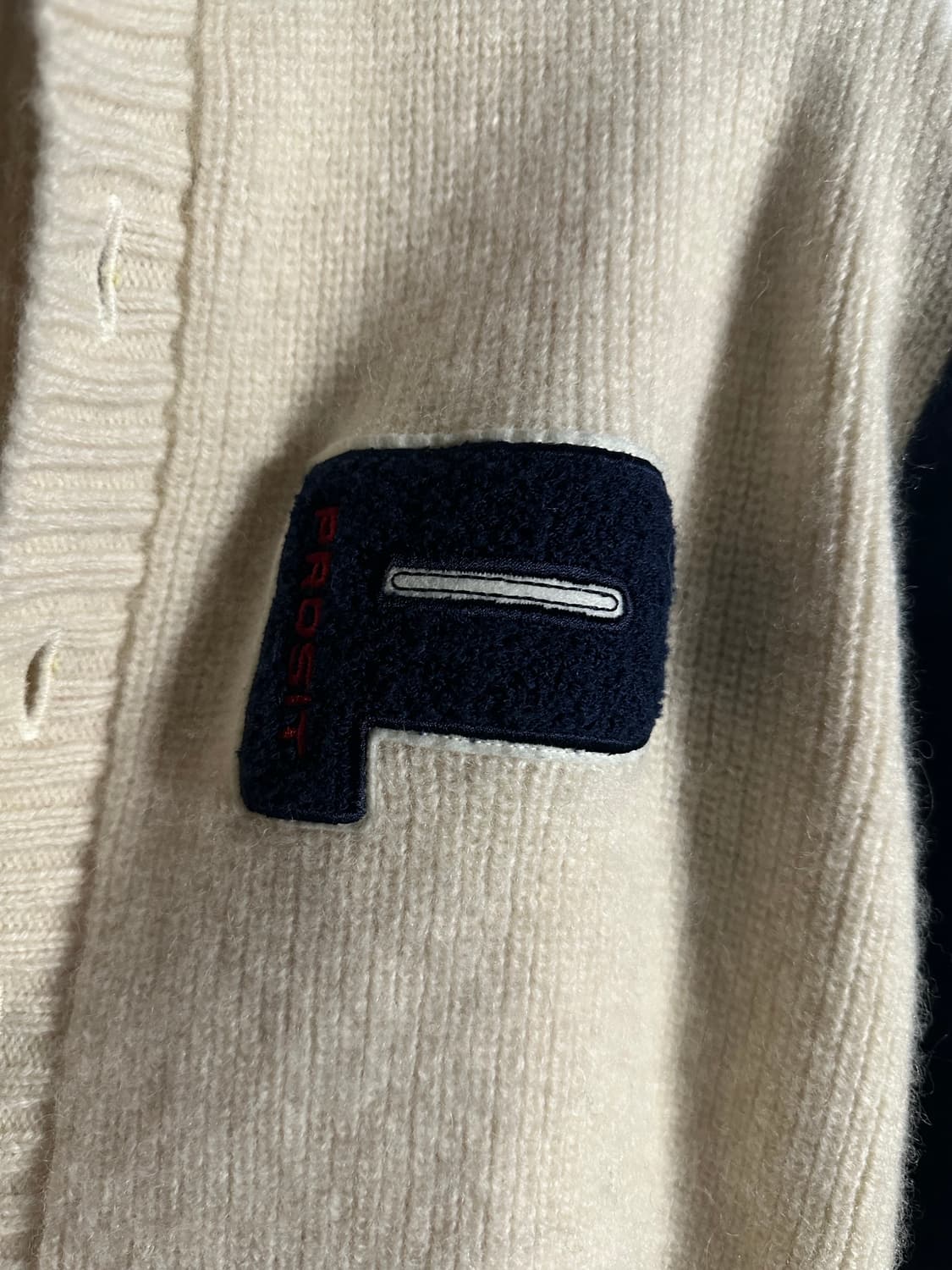 prosit 니트 단추 집업 상품이미지3