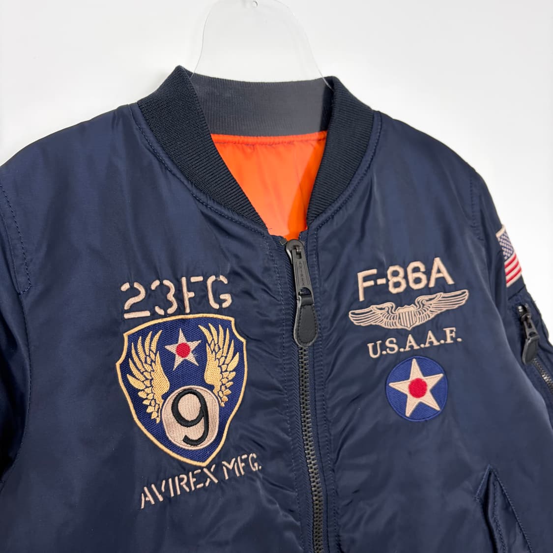 아비렉스 ma-1 항공 점퍼 자켓 상품이미지3
