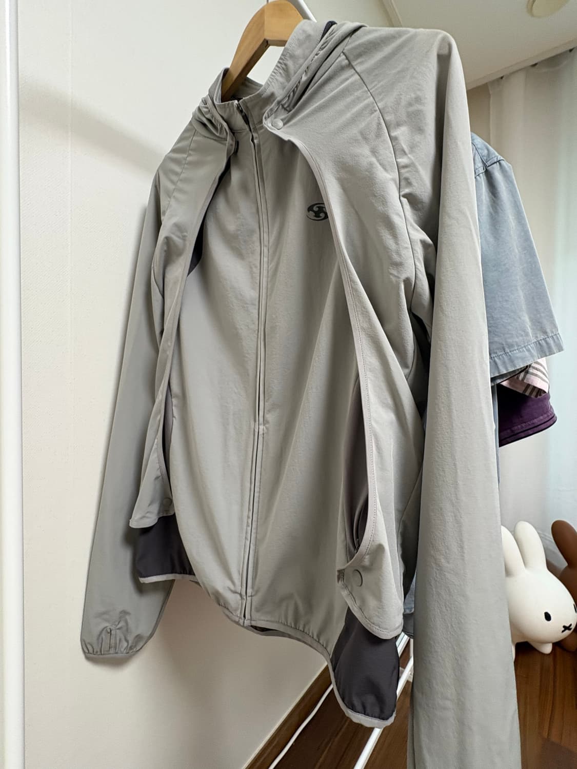산산기어 컨버전 자켓 그레이 23ss Size 2 상품이미지4