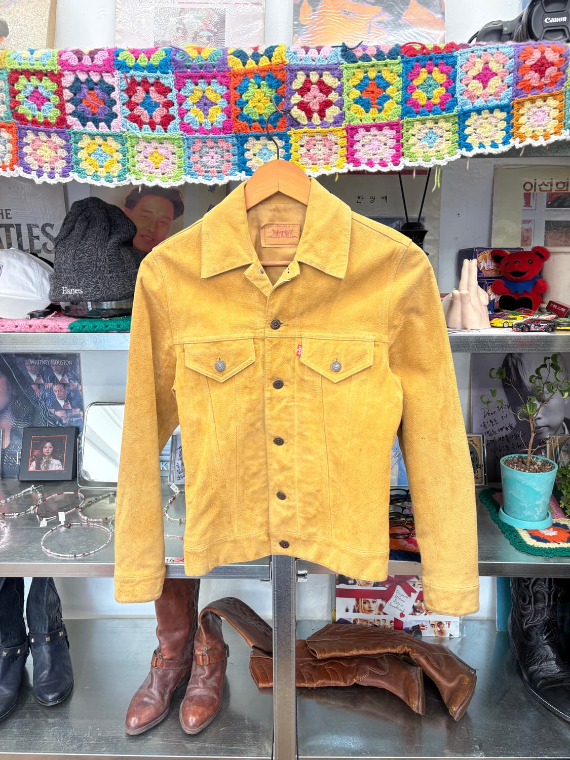 리바이스 가죽 트러커 자켓 상품이미지3